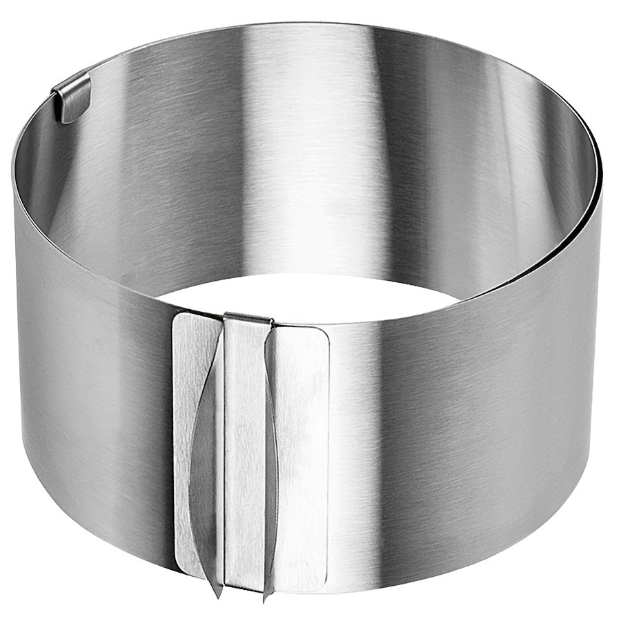 Adjustable Stainless Steel Mousse Ring for 6-12 Inch Round Cake Mold