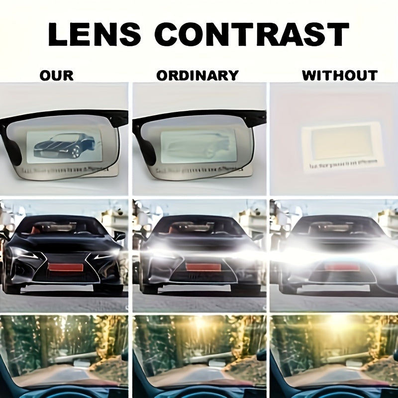 Photochromic Sports Glasses for Men and Women Polycarbonate Frame Outdoor Driving Fishing Travel