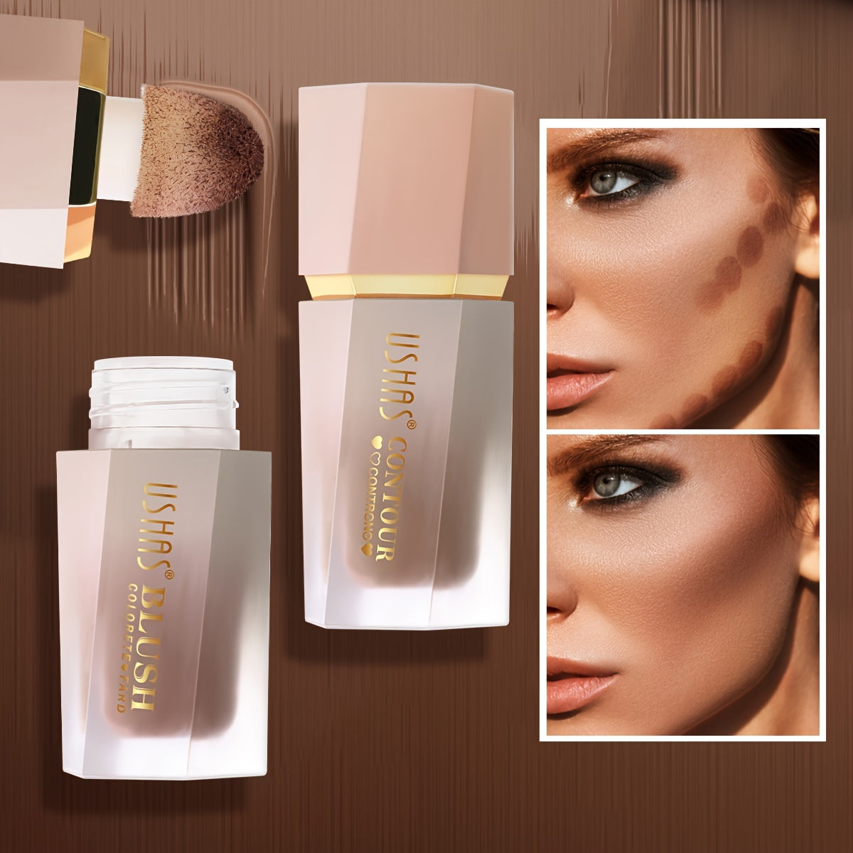 Women Concealer Stick Full Coverage Long-lasting Matte Makeup Set of 3 Colors