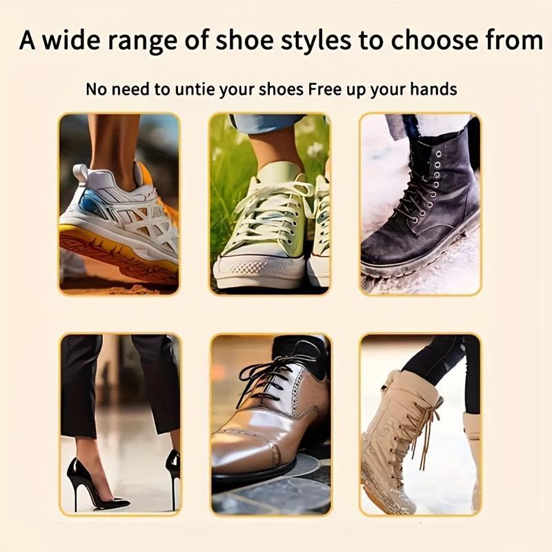 Unisex Stainless Steel Extra-Long Shoe Horn Durable Easy Slip-On