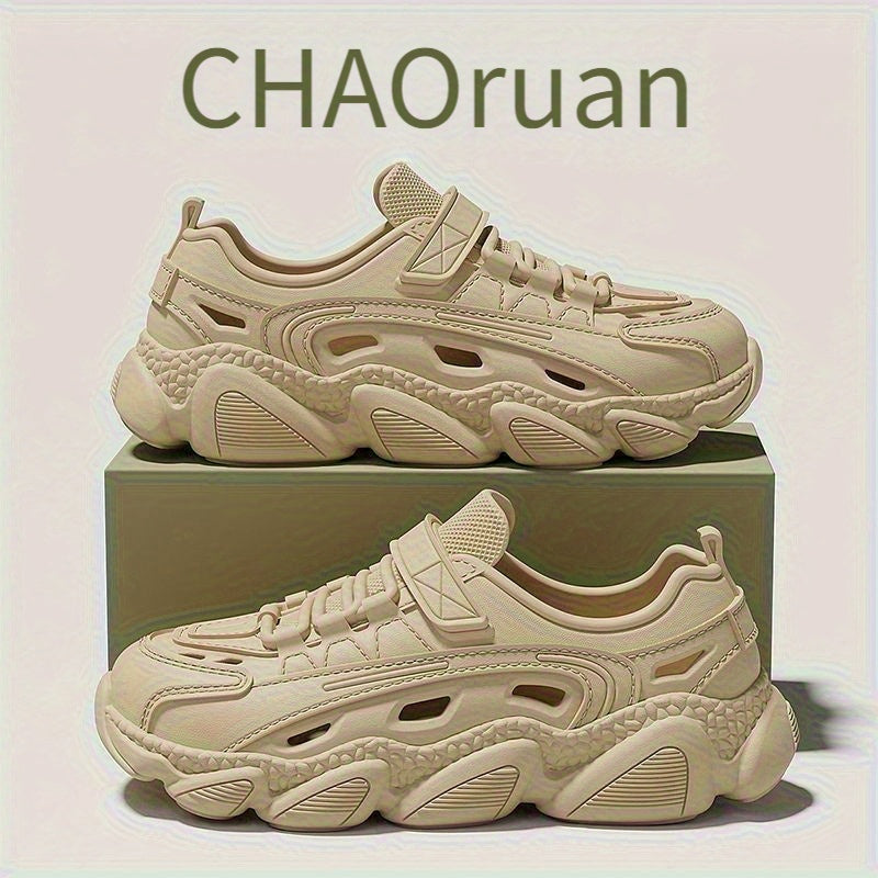 Women's Slip-Resistant Platform Sandals Breathable EVA Thick Sole Black