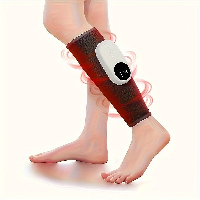 Wireless Air Compression Leg Massager with Heat and 3 Intensity Levels