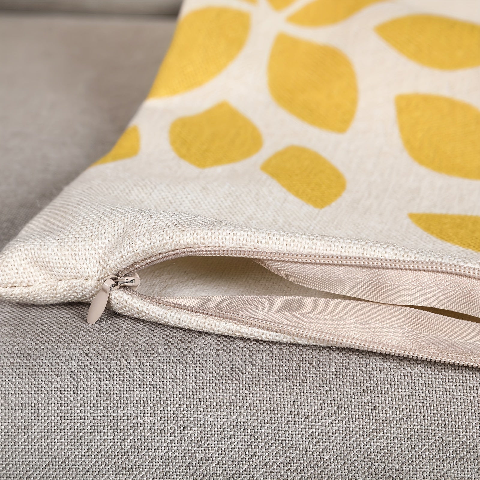 Set of 4 Linen Pillow Covers 45.72cm Square Indoor Outdoor Sofa Bed Car Decor