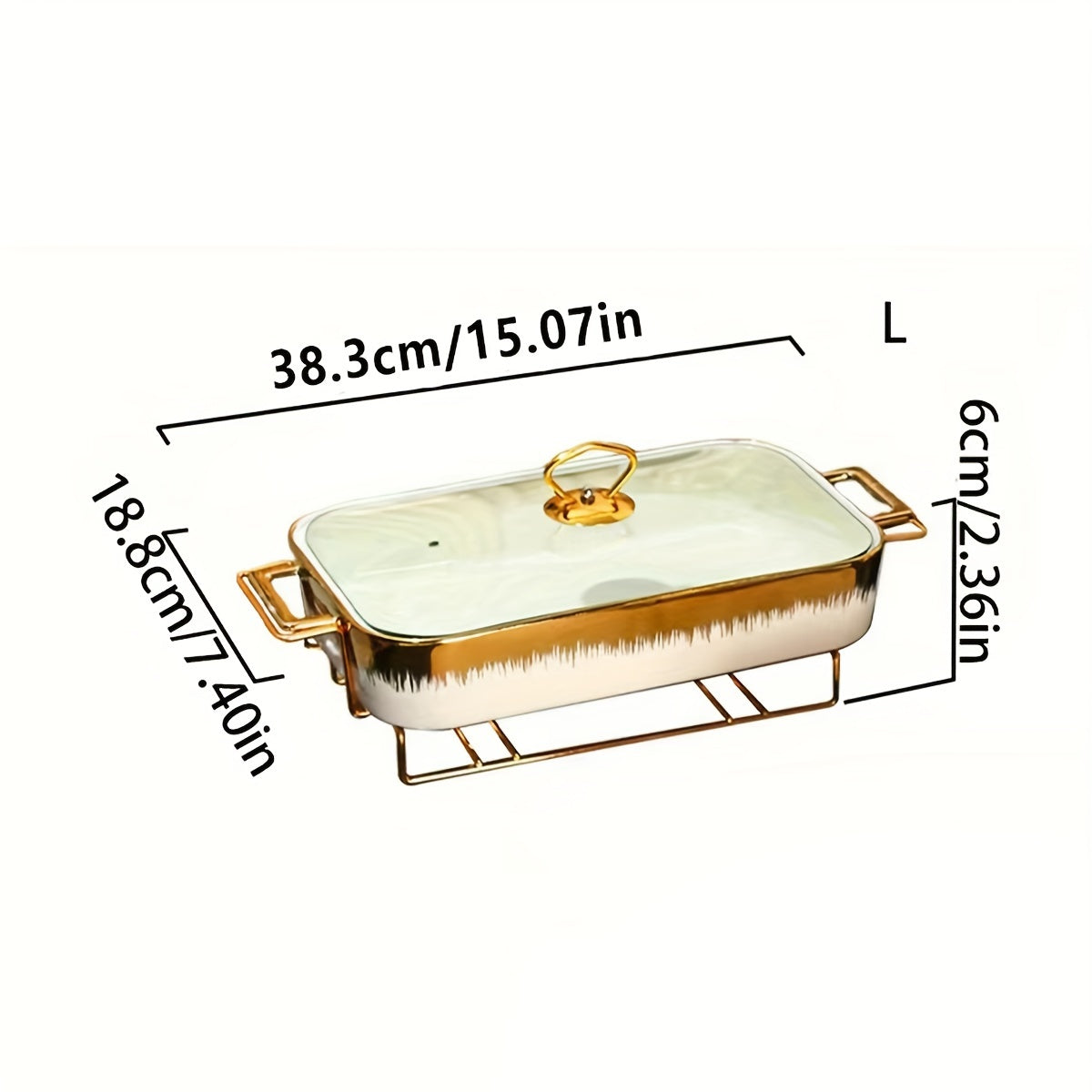 3 ta keramika xizmat ko'rsatish plitalari to'plami, qopqoq bilan, non, tovuq, pishloq, pizza uchun mukammal, ochiq tadbirlar, to'ylar, partiyalar, sovg'alar, tug'ilgan kunlar va Rojdestvo uchun ajoyib.