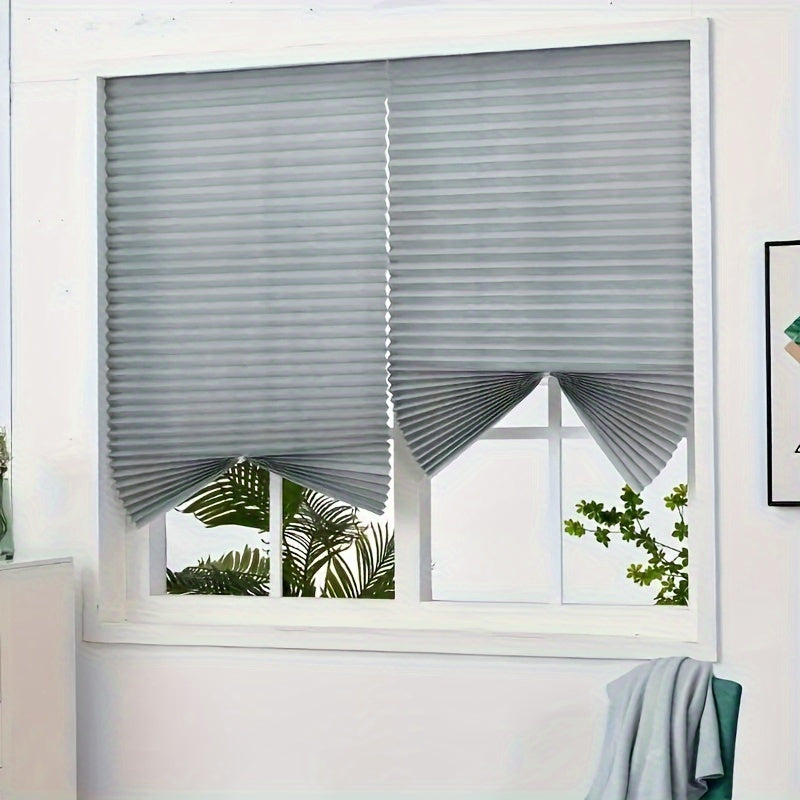 Wireless Blackout Louver Curtain for Living Room Office Home Decor