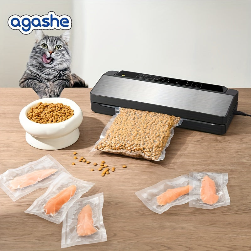 Vacuum Sealer with Powerful Suction Widened Sealing Strip Auto Venting Continuous Sealing