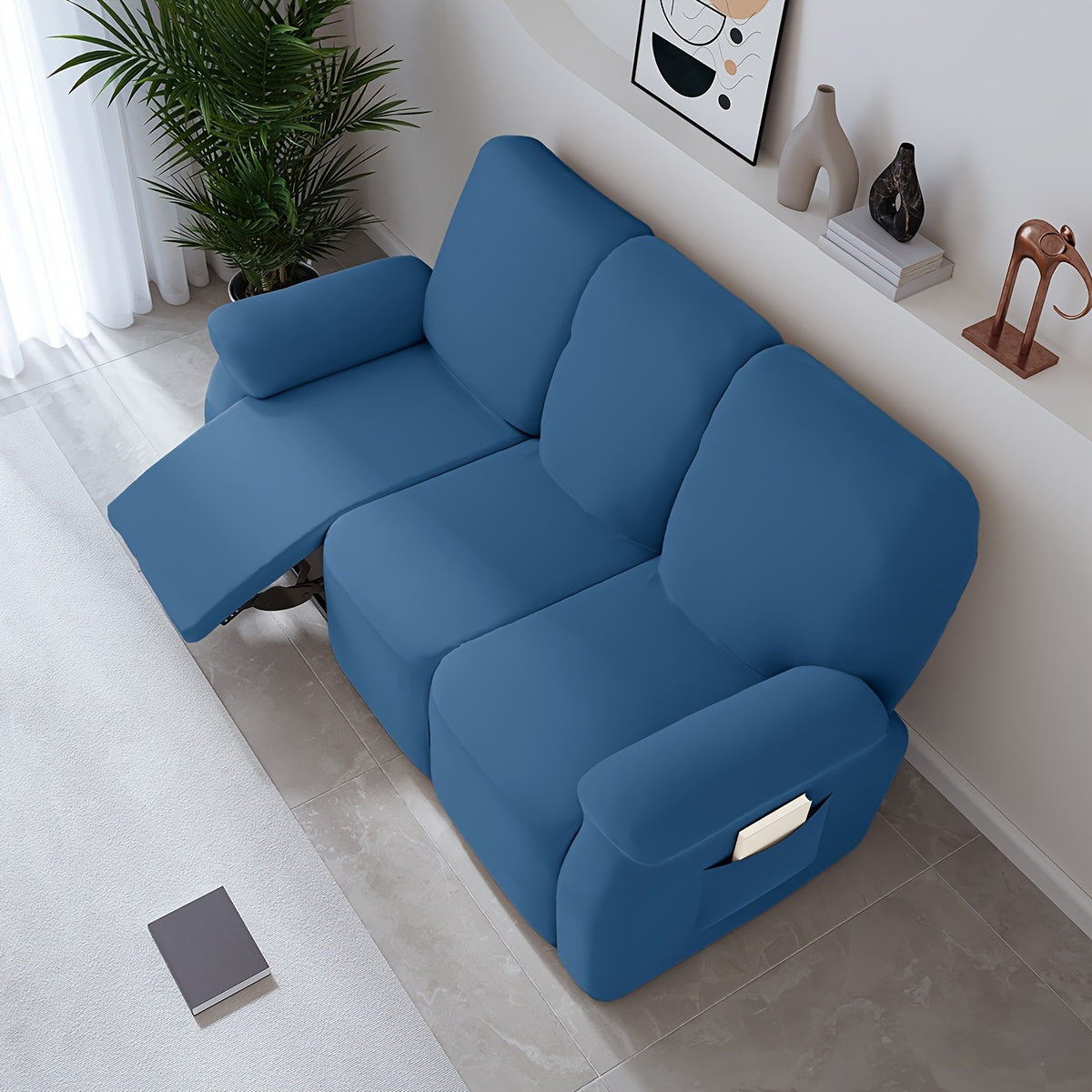 Waterproof Outdoor Sofa Cushion Cover Made from Milk Fiber Fabric