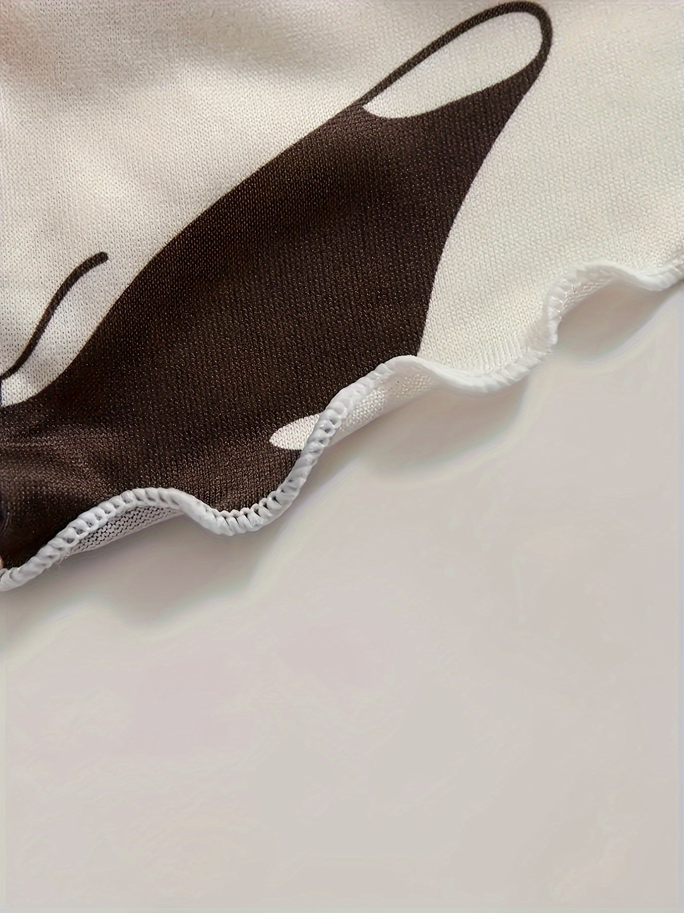 Adult Butterfly Pajama Set with Off Shoulder Collar Polyester Knit Spring Summer