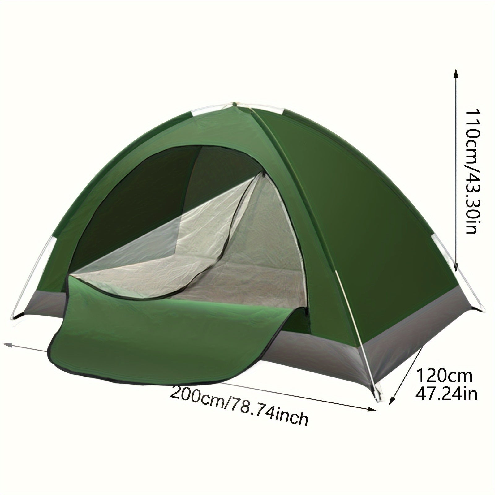 Waterproof Portable Camping Tent for Hiking and Backpacking