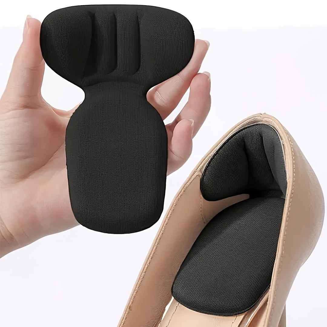 Unisex Memory Foam Heel Cushions 2-in-1 Anti-Friction Heel Protectors