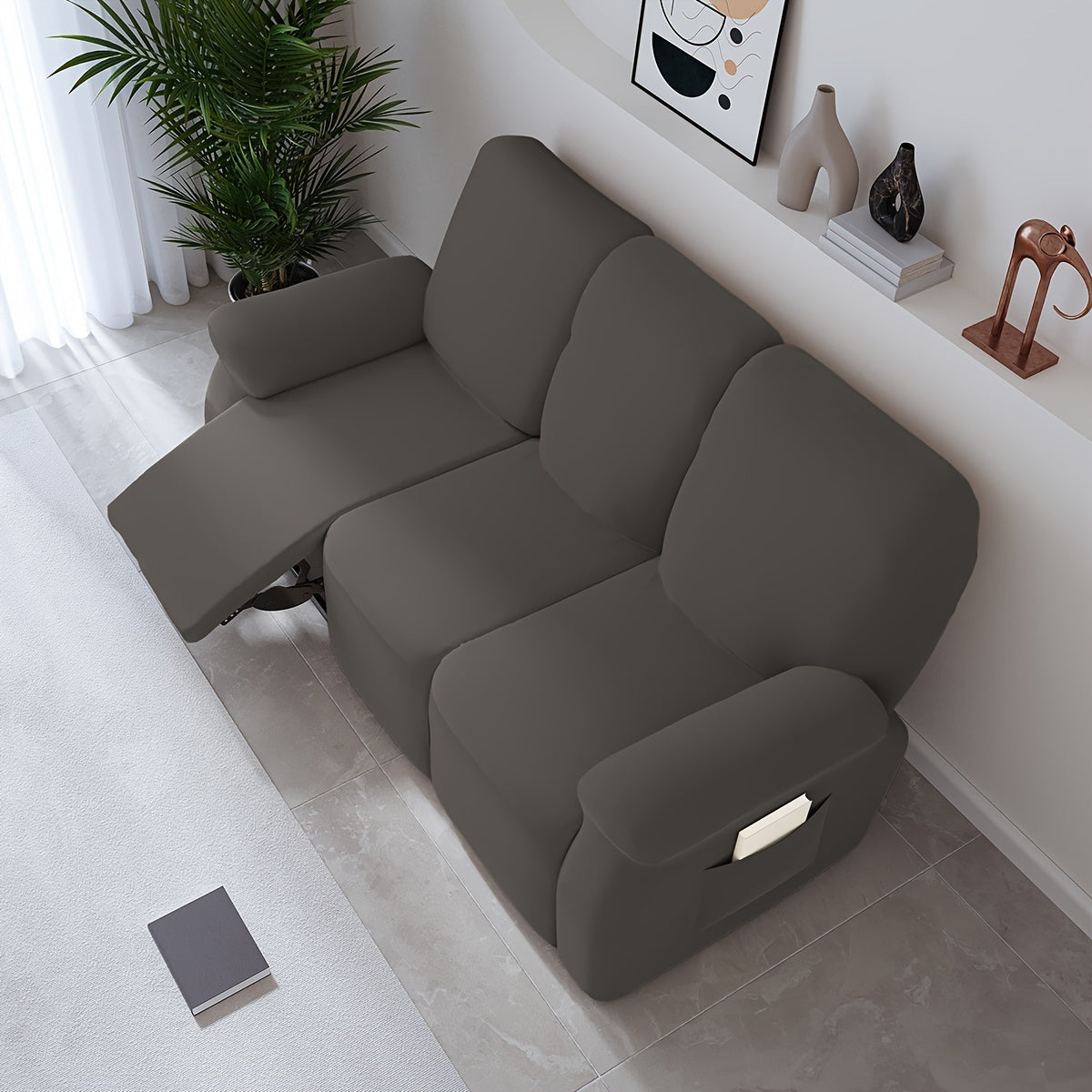 Waterproof Outdoor Sofa Cushion Cover Made from Milk Fiber Fabric