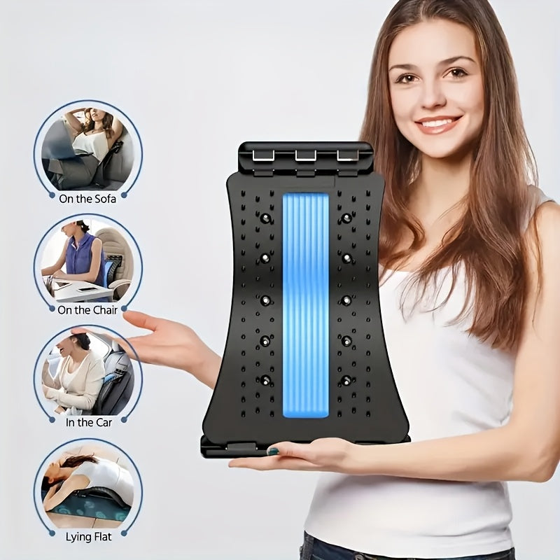 Back Massager for Muscle Tension Relief and Back Pain at Home and Office