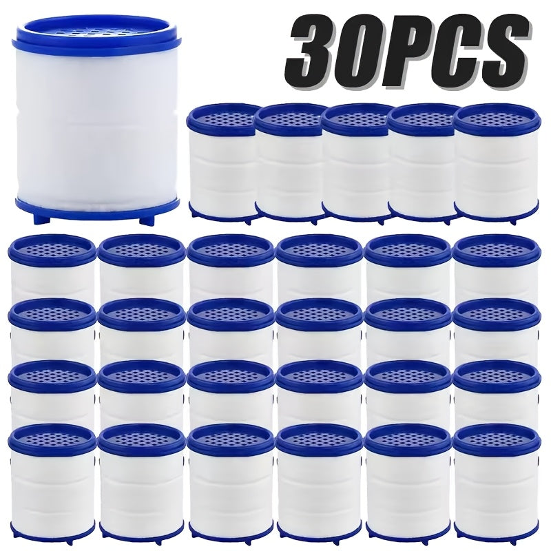 10/20/30/40 Pcs Faucet Filter Elements for Kitchen Bathroom Shower Water Filtration