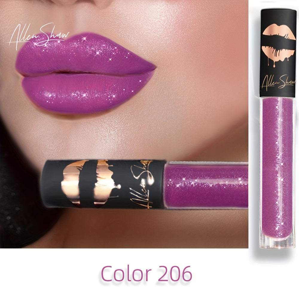 Liquid Lipstick Matte Glitter Waterproof Long-Lasting 12 Colors