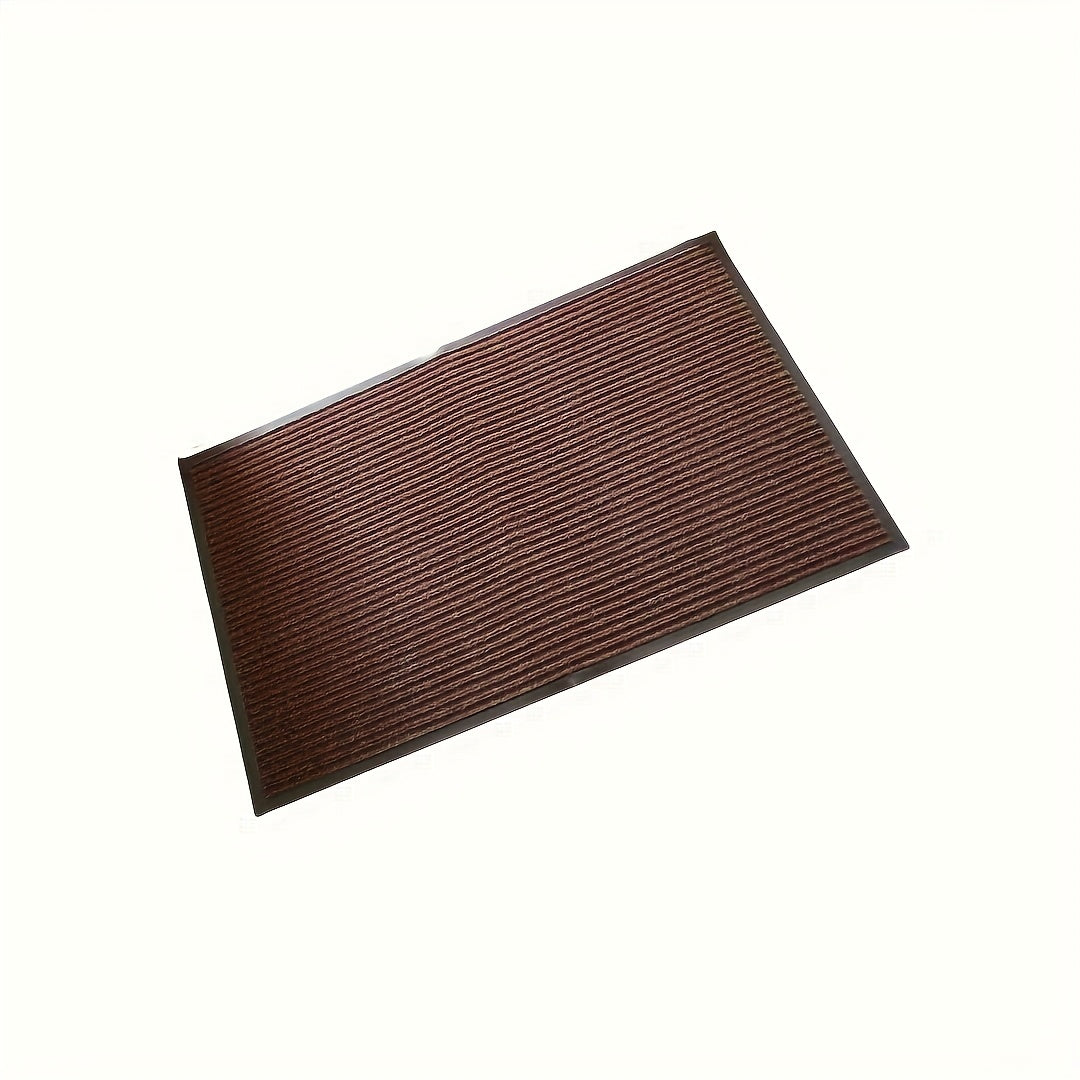 Alfombra impermeable geométrica para interior y exterior, entrada, 45x75cm, de alto tráfico