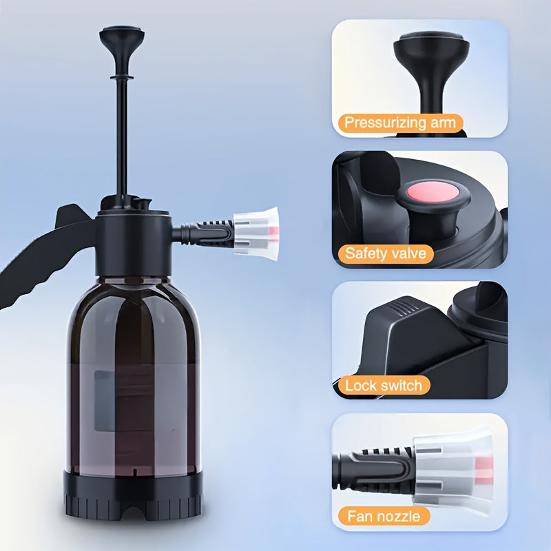 2L Handheld Car Wash Foam Sprayer Pressure Pump for Auto and Gardening