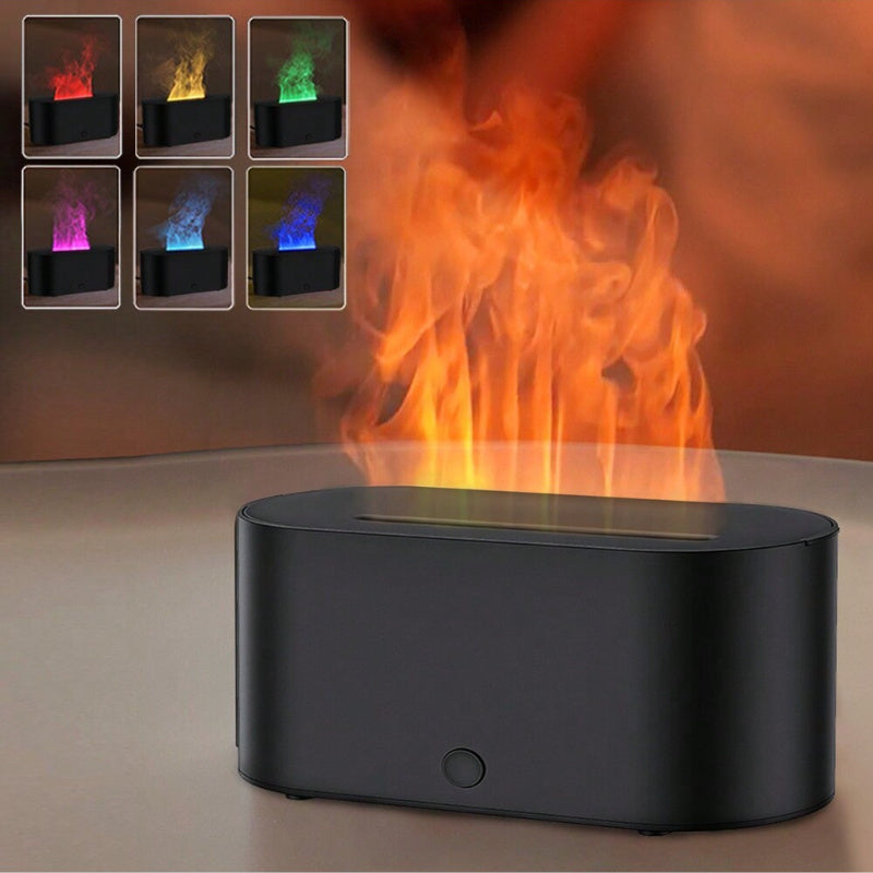 Difusor de aceites esenciales con alimentación USB y luz nocturna, apagado automático, 1L