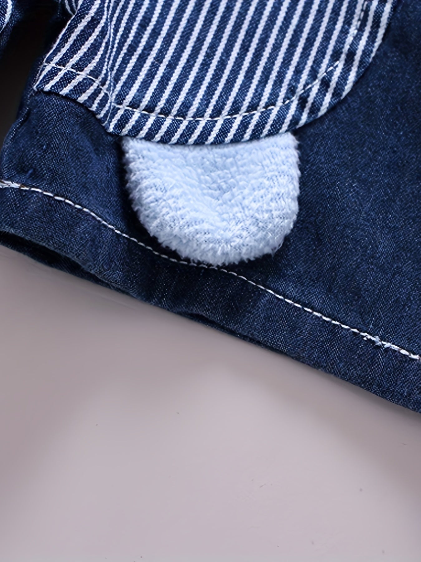 Детские джинсовые полосатые брюки-автомат с карманами для девочек, лето, стандартная посадка