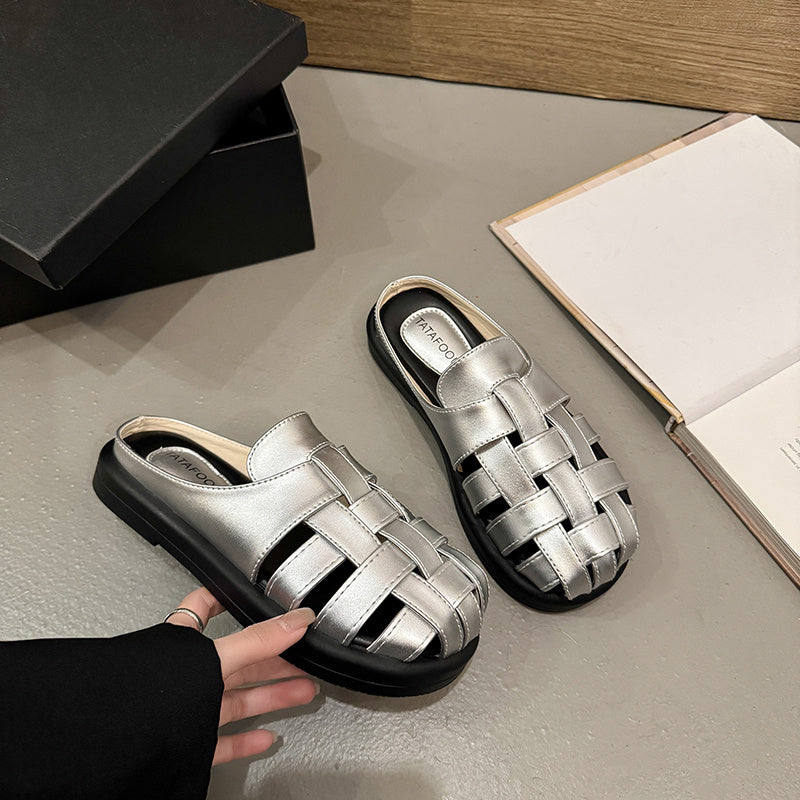 Women's Casual Shoes Lightweight Flat Synthetic Summer Footwear