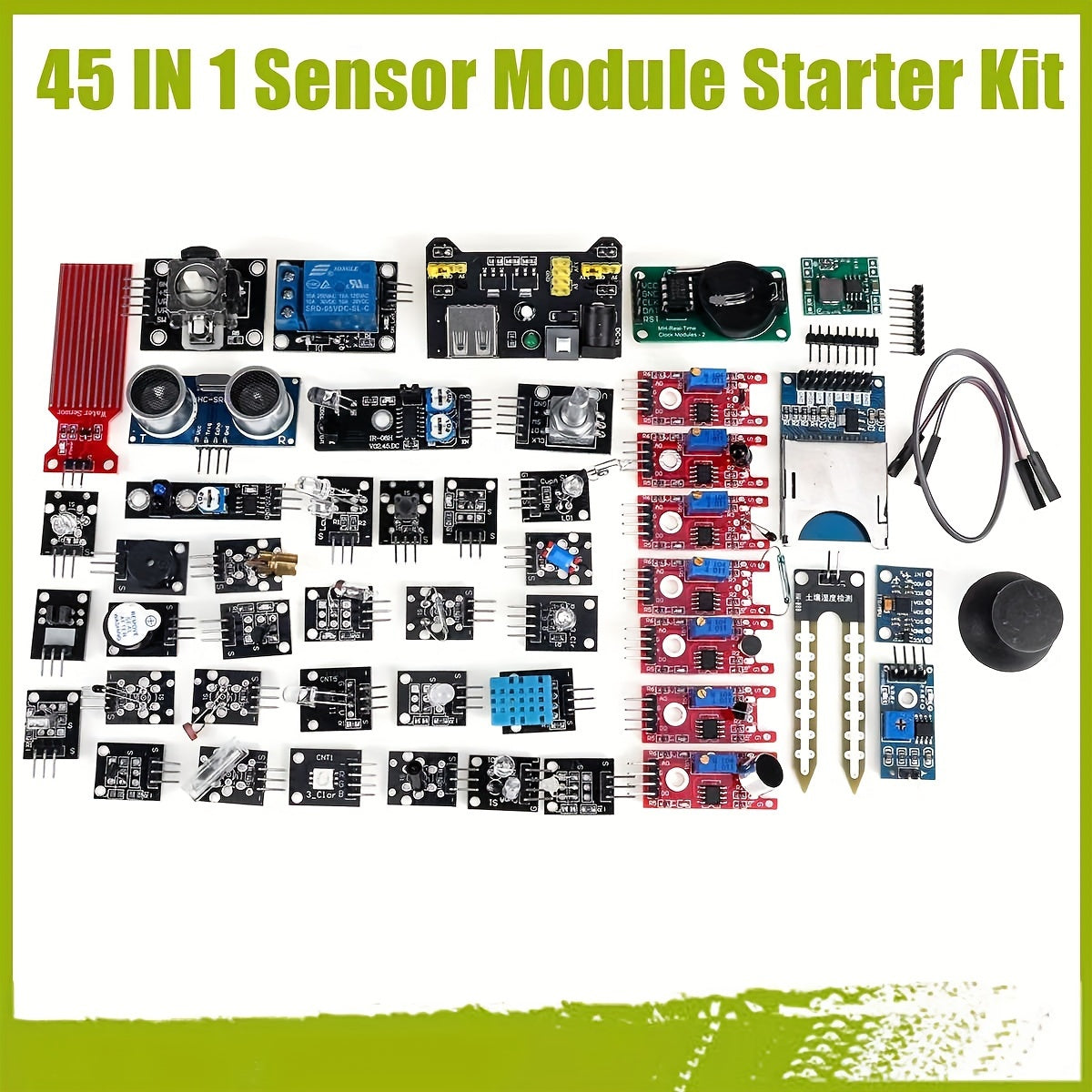 37 Sensor to'plamlari 45-in-1 Sensor moduli Arduino va STM32 uchun o'rganish