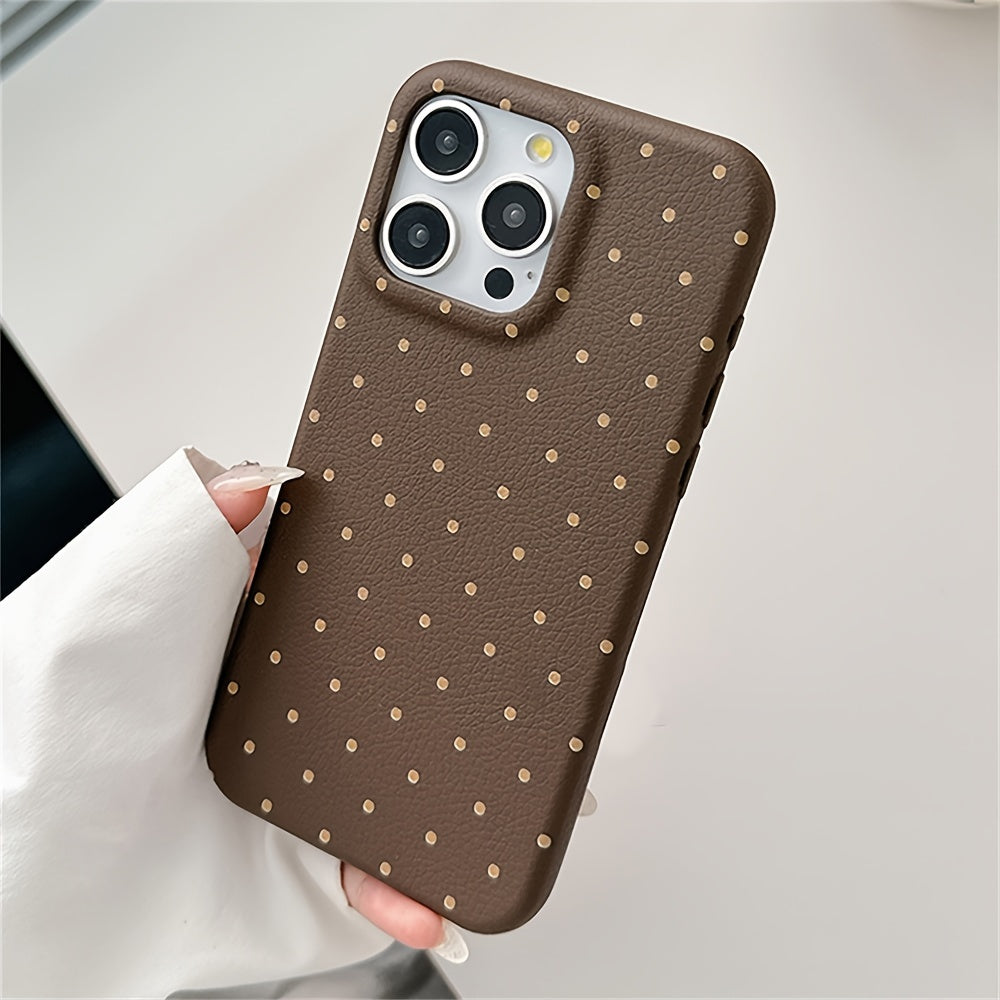 3D Cat Dog Faux Leather Phone Case for iPhone Shockproof Cover