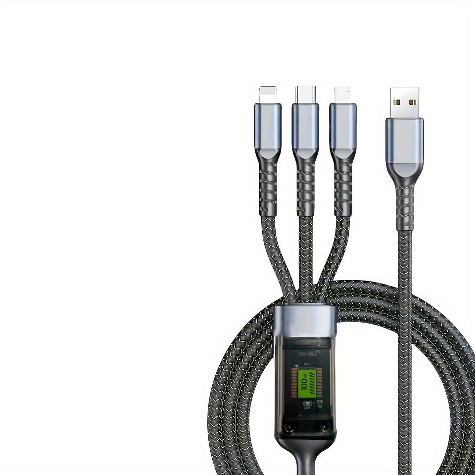 PD100W Fast Charging USB-C Cable for Samsung Galaxy Xiaomi Redmi MacBook iPad iPhone