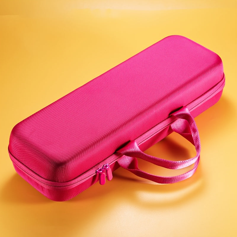 Nylon Travel Case for Straighteners Shockproof Dustproof with Mesh Pockets Handle Zipper