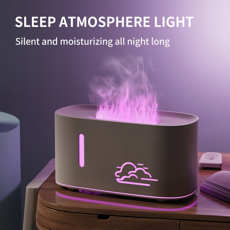 Portable USB Aromatherapy Humidifier with Colorful Atmosphere, 160ml