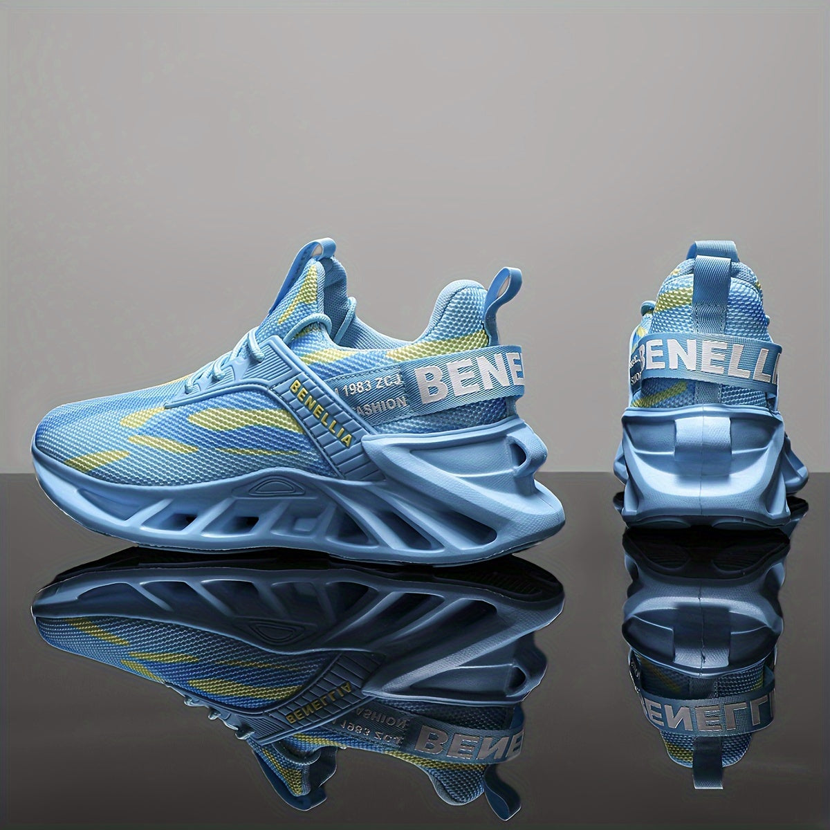 Unisex Lightweight Running Shoes Breathable Mesh Support Casual Sneakers for All Seasons