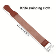 Premium Leather Razor Sharpener Belt for Shaving Blades, Durable Accessory