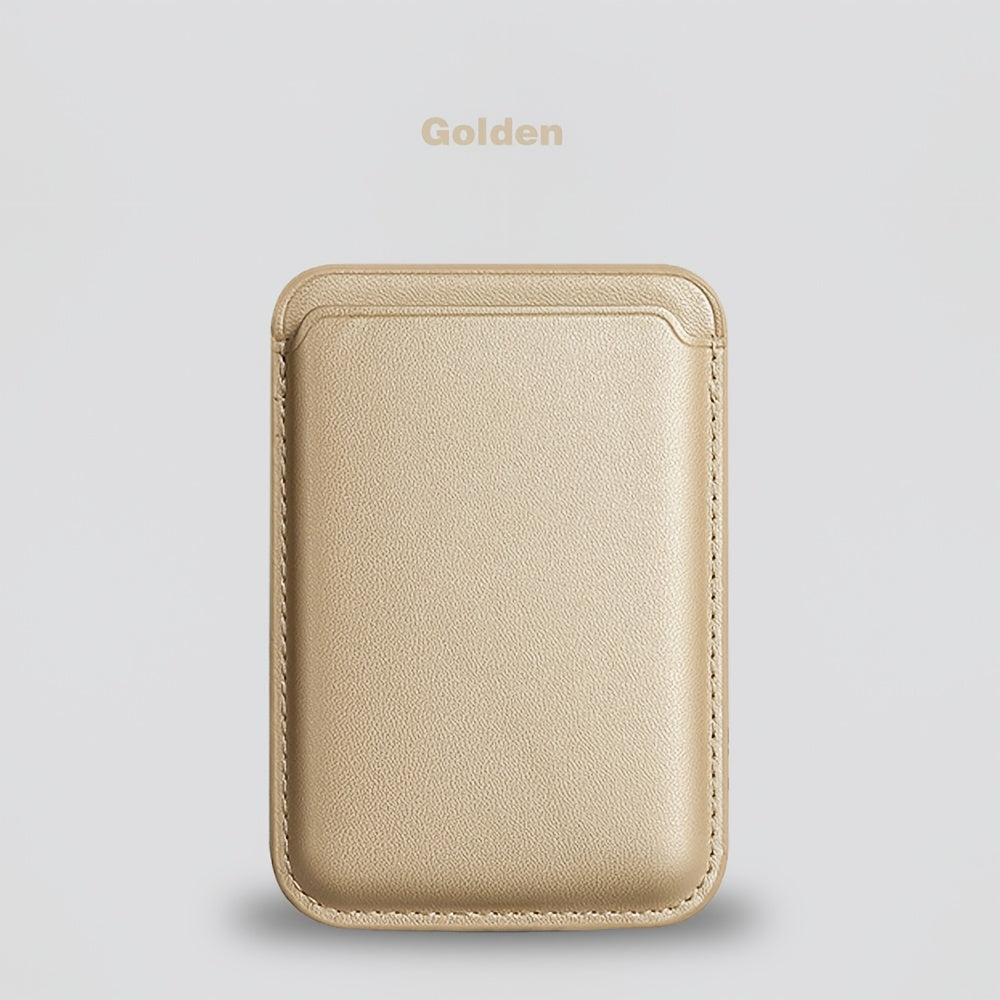 Slim Magnetic Card Holder Wallet for iPhone 16/15/14/13/12 Pro Max No Battery