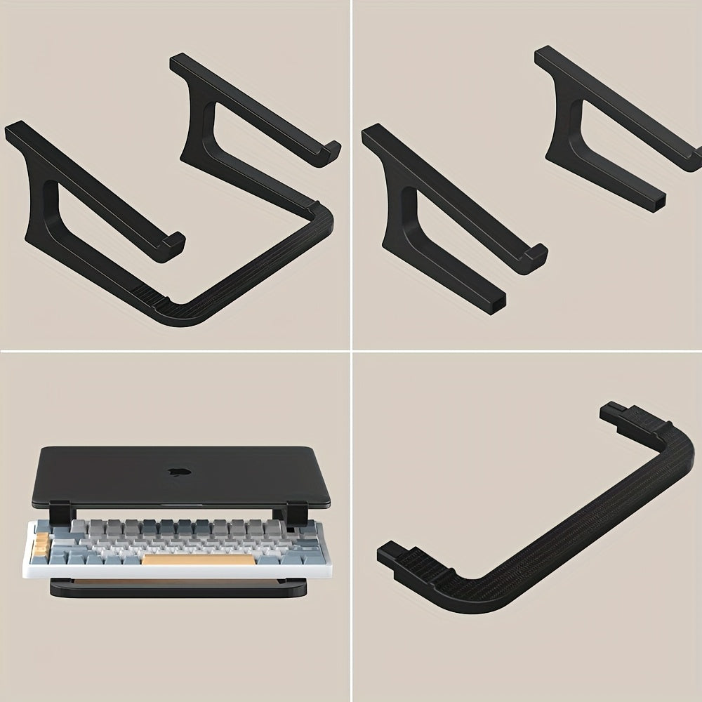 Soporte portátil para portátil con reposabrazos desmontable, altura ajustable, soporte ergonómico para teclado