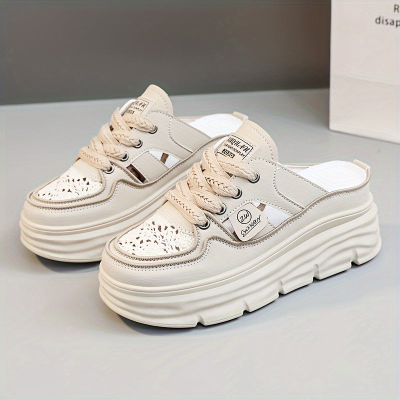 Women's Summer Breathable Hollow Thick Sole Sandals