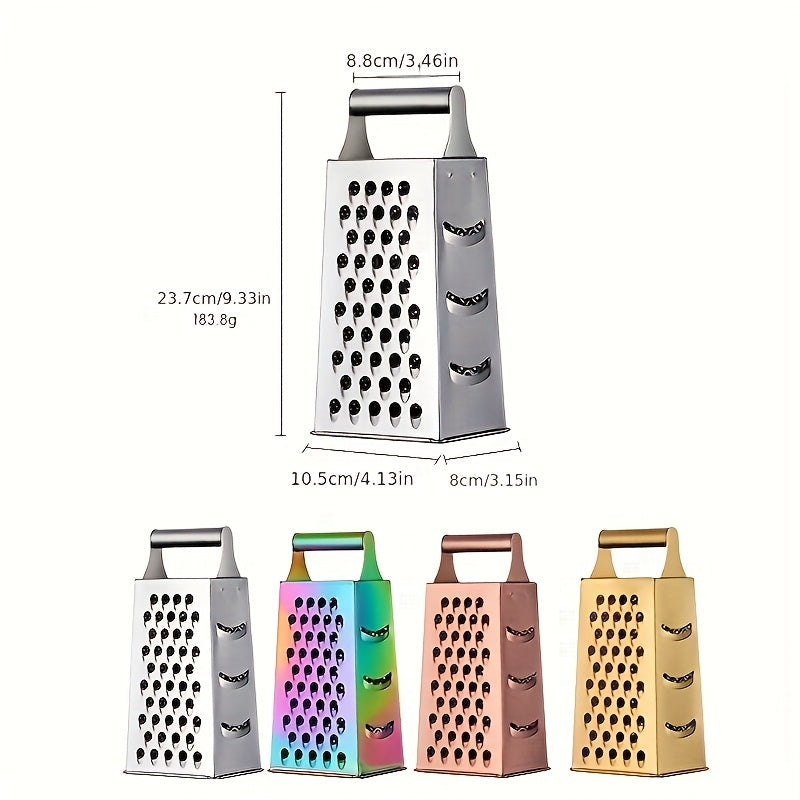 Versatile Shredder Cloth Wheel in Silver Gold Rose Rainbow Stainless Steel Kitchen Tool