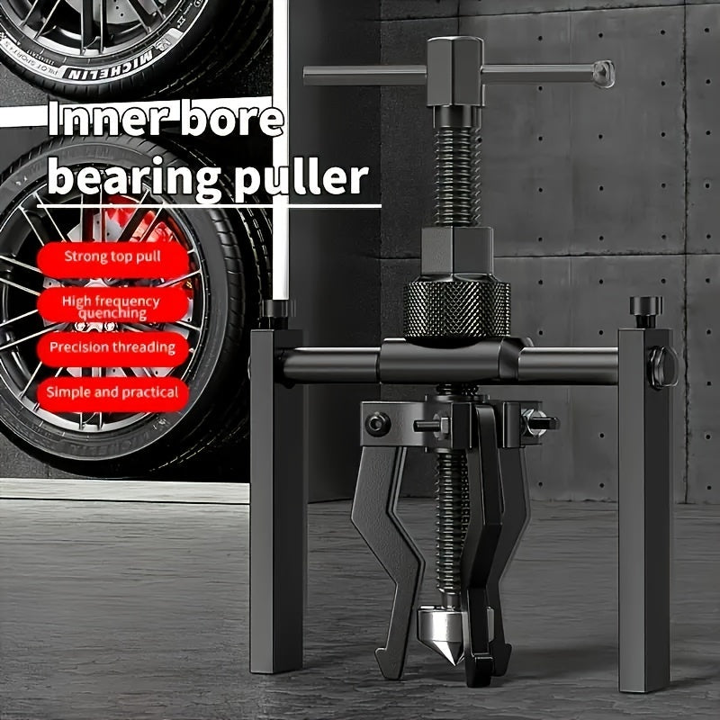 Multi-Functional Inner Hole Bearing Three-Jaw Puller Handheld Automotive Disassembly Tool