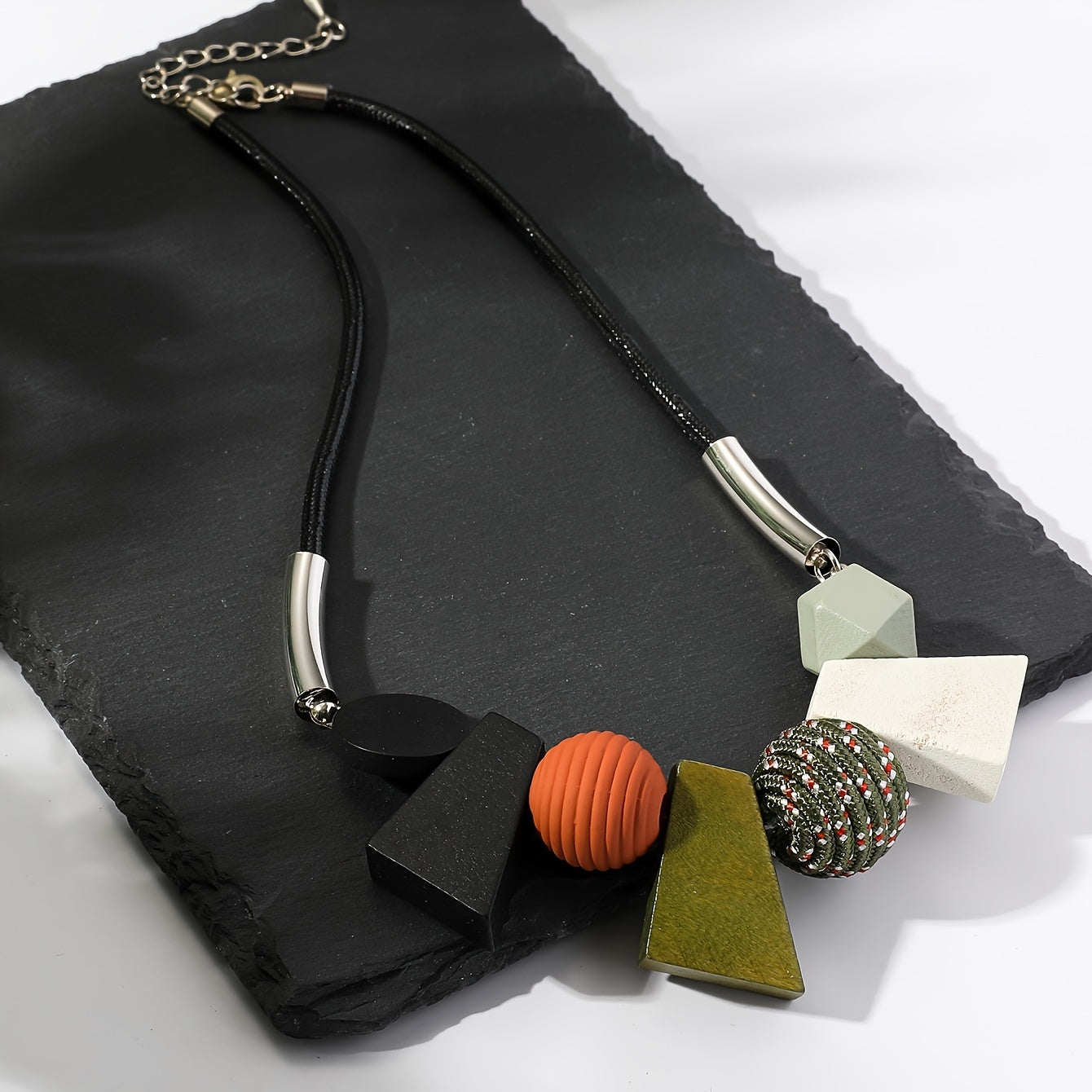 Bohem uslubidagi vintage etnik qisqa kalviks zanjiri, ta'sirchan geometrik notekis sviter dizayni, partiya uslubi uchun noyob ayollar zanjiri, shaxsiy maxsus zargarlik.