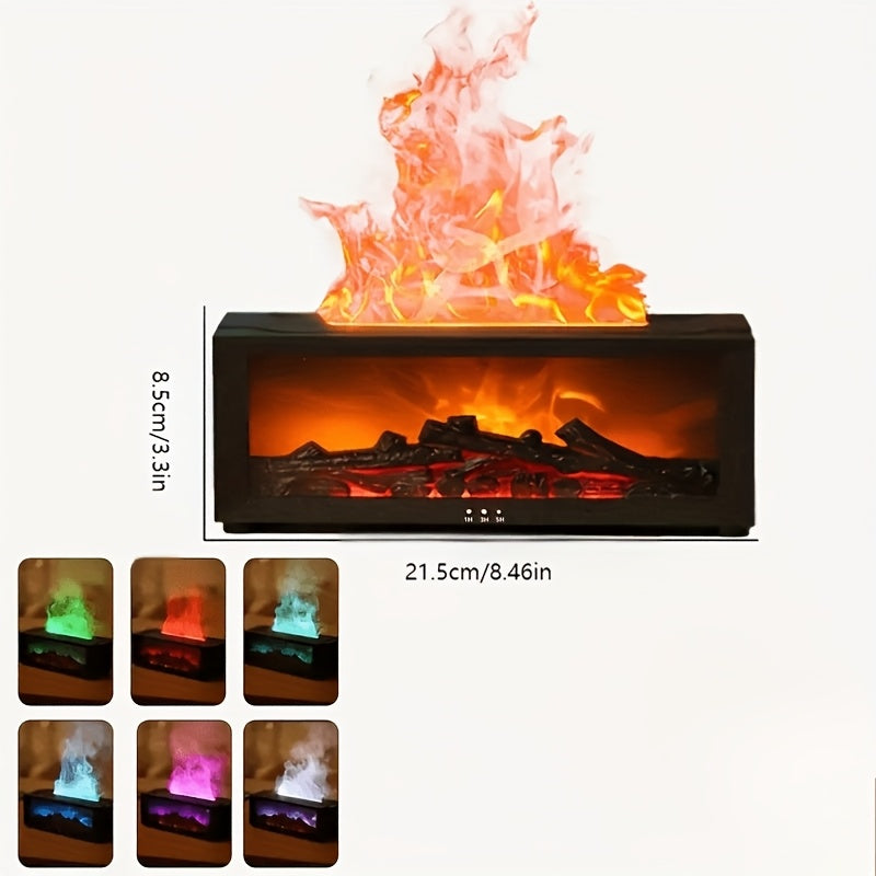 Faux Flame USB Humidifier and Diffuser for Bedrooms and Offices