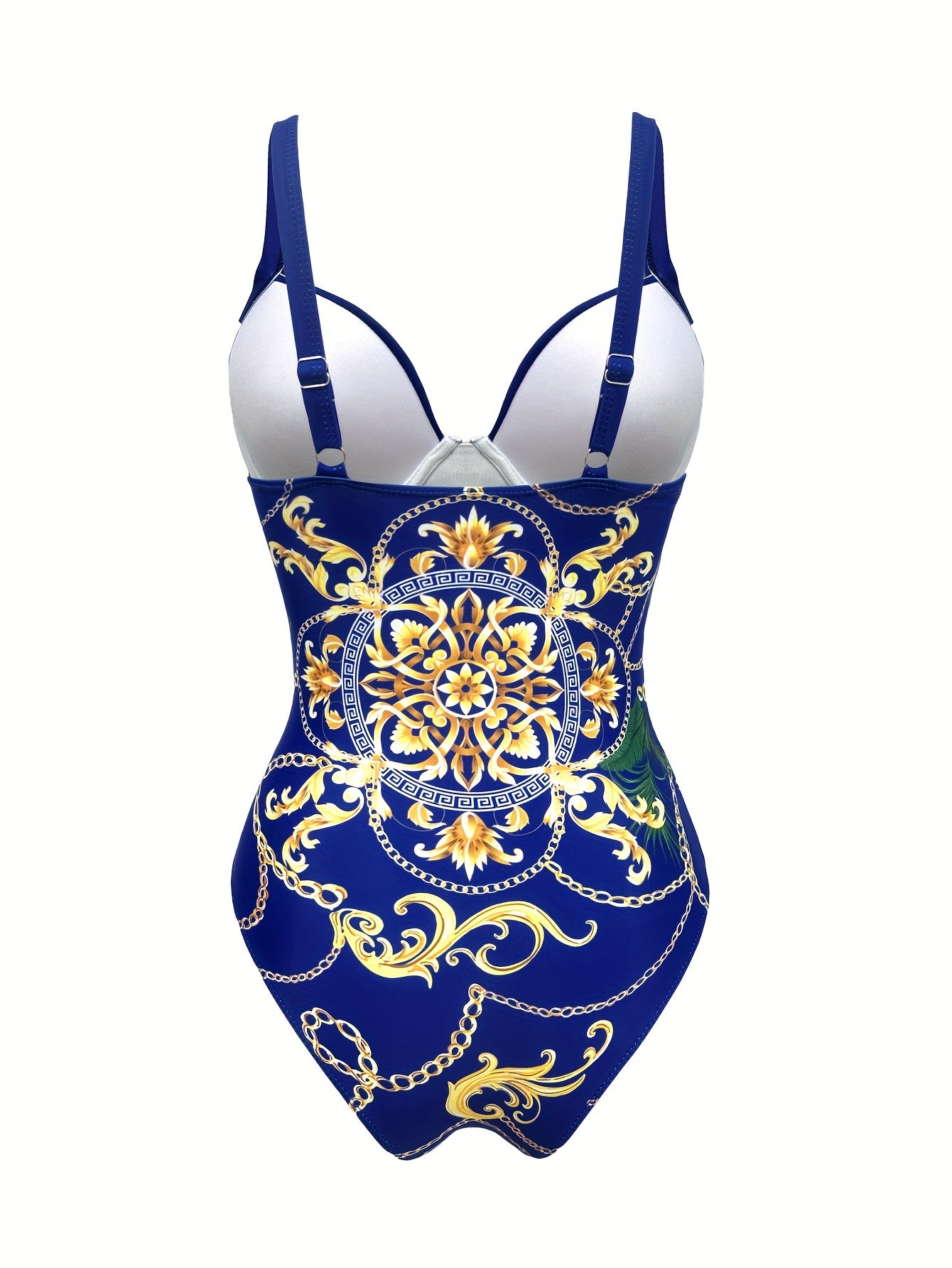 Women's Sun Protection Swimwear Bikini and One/Two Piece Sets Polyester Tribal High Stretch