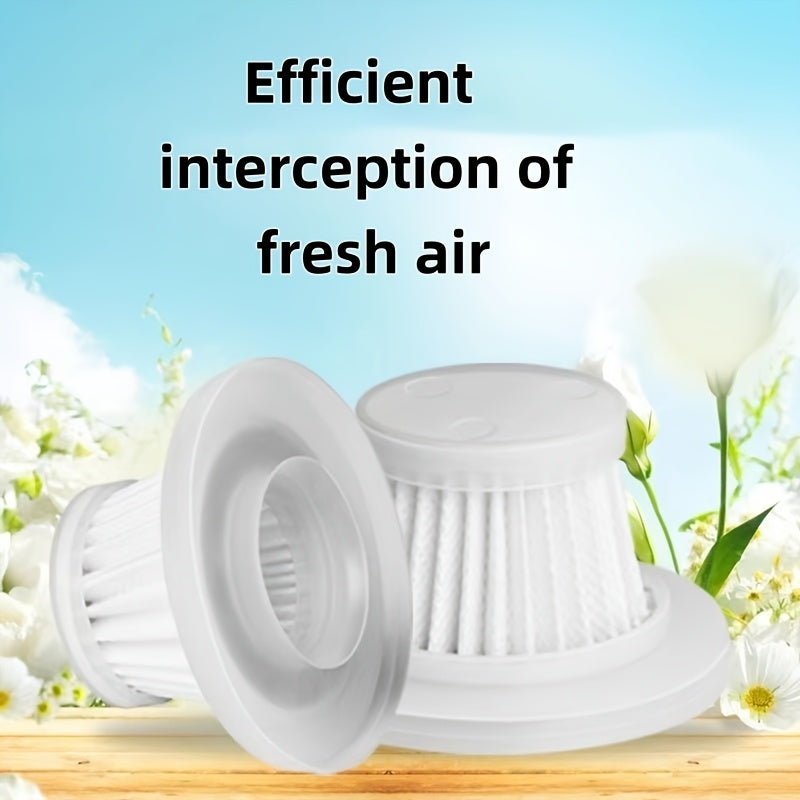 4-to'plam Silikon Avtomobil Vakuum tozalash uchun filtrlari, yuviladigan HEPA almashtirish to'plami, qo'lda ishlatiladigan vakumlar uchun