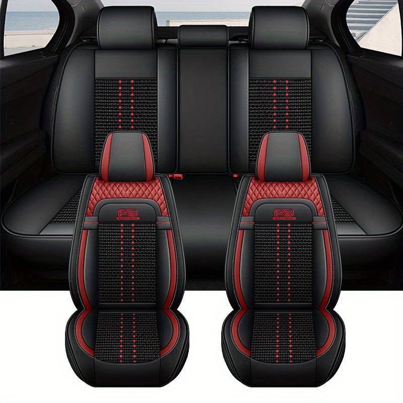 Five-Seater Car Seat Cover Set Breathable Fully Enclosed Four Seasons