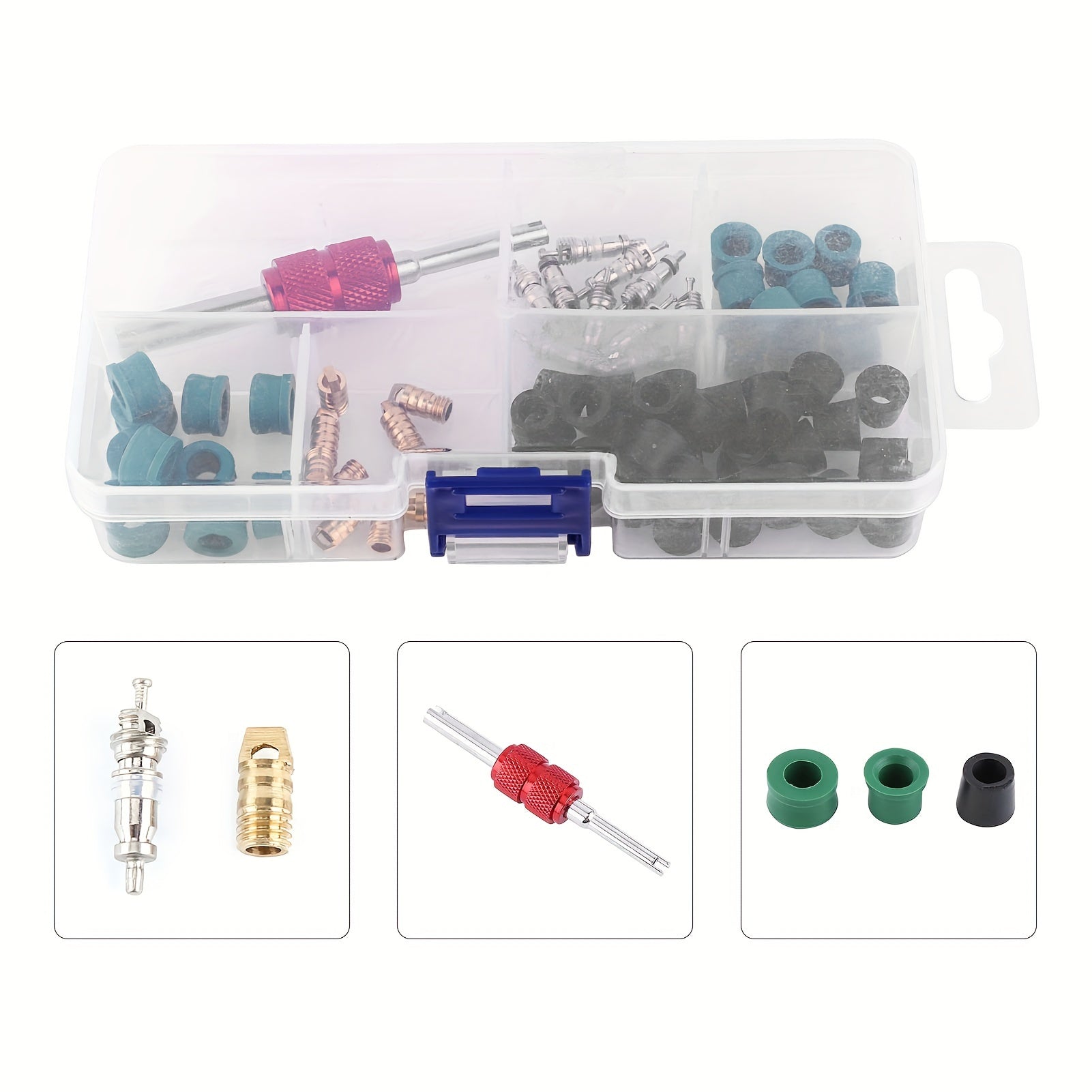 Air Conditioner Repair Tool Kit 51/71/91 Pieces for Professional Maintenance