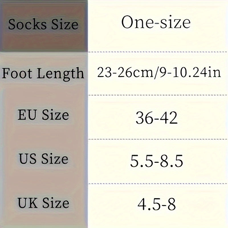 10 Pairs Women's Knit Ankle Socks with Cartoon Bear Design for Spring Autumn Outdoor Sports