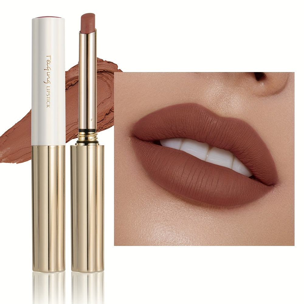 Women Locking Color Lipstick Moisturizing Long-lasting Creamy Lip Gloss