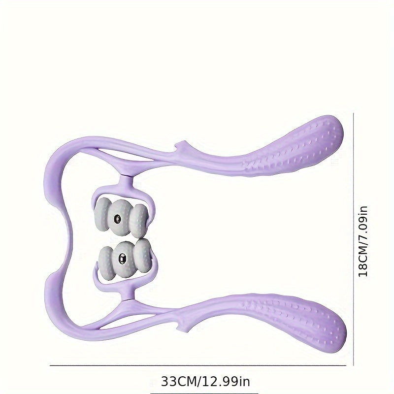 Cervical Magnetic Relax Massager Silicone Home Use Neck Shoulder Leg Rubbing Stick