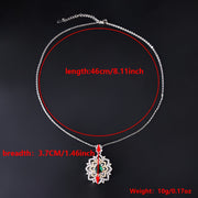 Ayollar uchun mo'ljallangan ajoyib yuqori sifatli zirkoni pendant marjon - to'y, nikoh, yubiley va maxsus tadbirlar uchun ideal