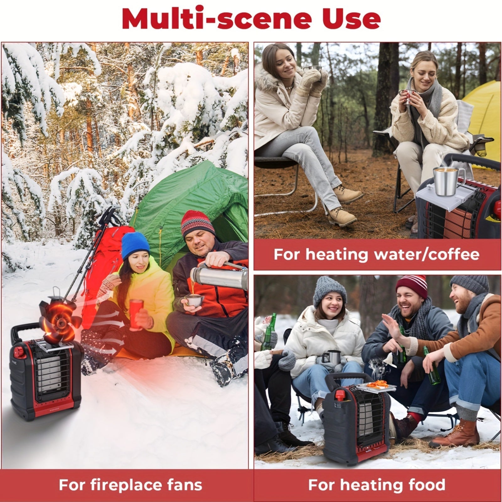 Multi-Functional Wall Mount Bracket for Fireplaces and Outdoor Heaters