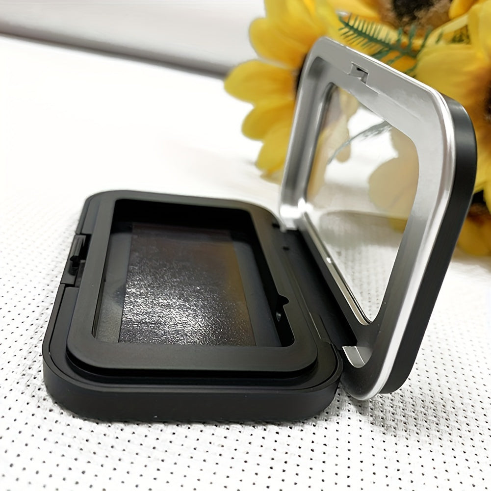 Stainless Steel Magnetic Needle Storage Box for Pins Buttons and Crafts Portable Black