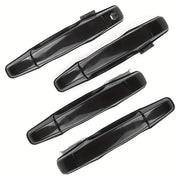 4pcs Black Exterior Car Door Handles Replacement for SUV Front and Rear
