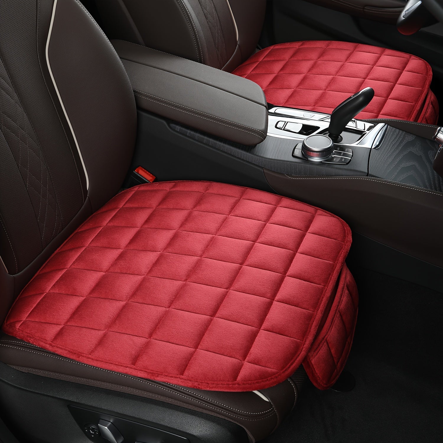 Winter Car Seat Cover Breathable Anti-Slip Cushion for Front Vehicle Seat