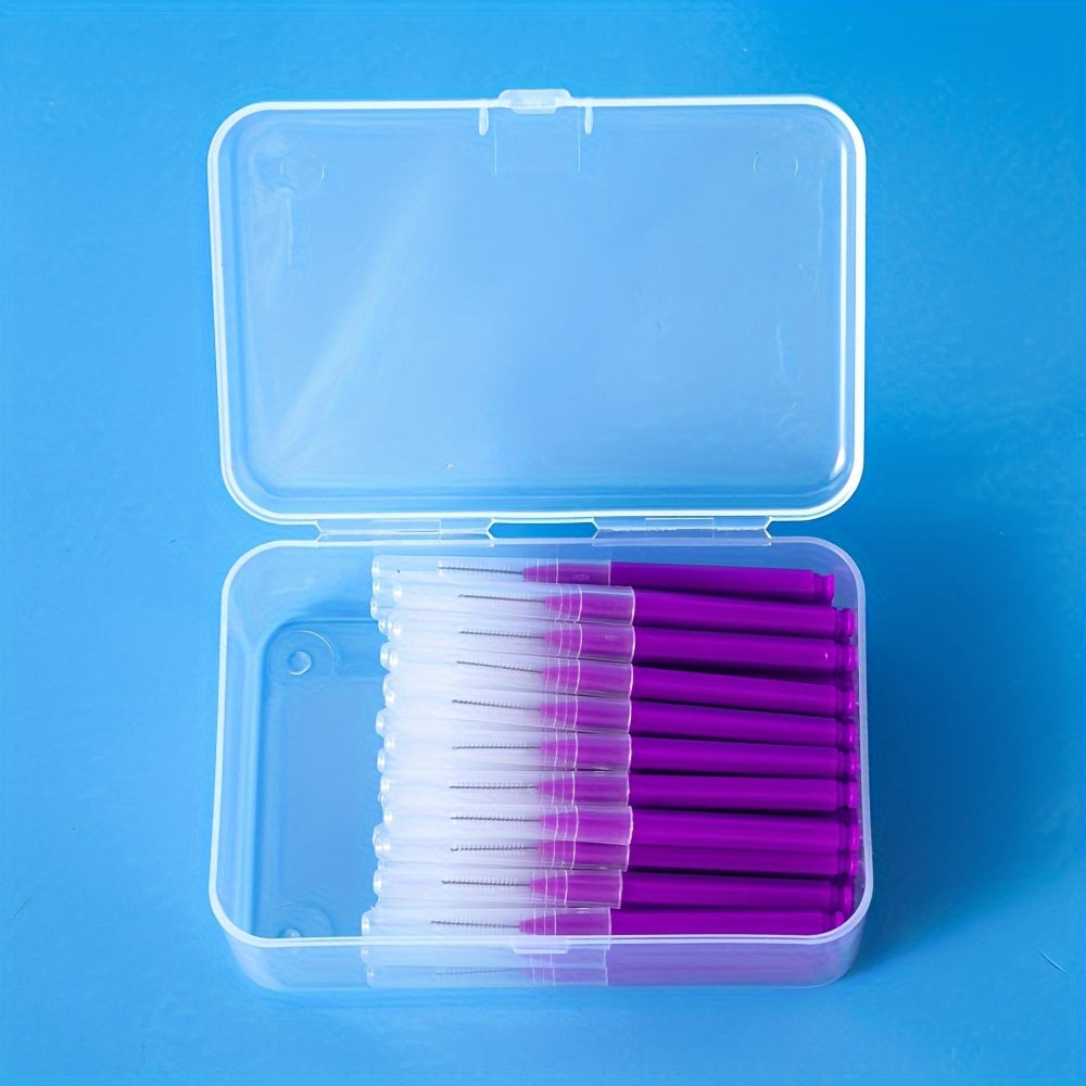 60-тайлам полипропилен тиш олиш учун оралиқ тиш щёткалари